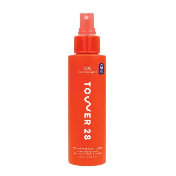 NEW  - Tower 28 SOS Daily Rescue Facial Spray – 4 oz / 120 mL - Picture 1 of 4